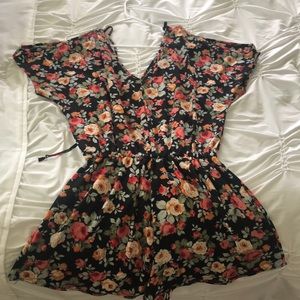 Floral Romper